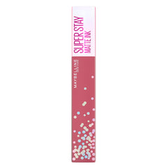 Maybelline Super Stay Matte Ink Liquid Lipstick, Transfer-Proof, Long-Lasting, Limited-Edition Birthday-Cake-Scented Shades, Birthday Bestie, 0.17 fl oz