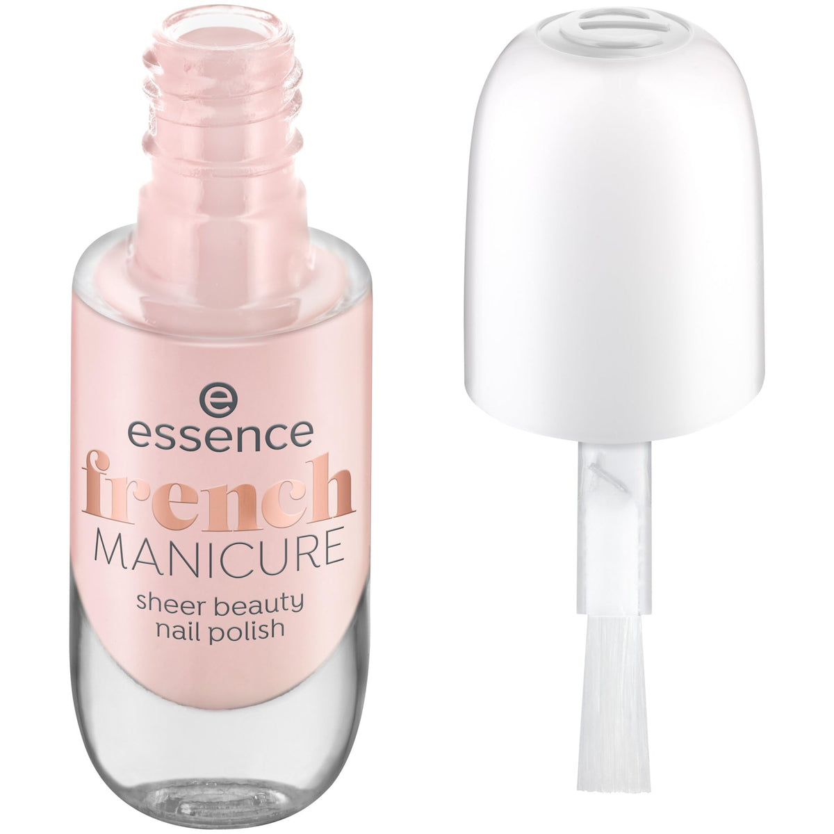 essence french MANICURE sheer beauty nail polish 01