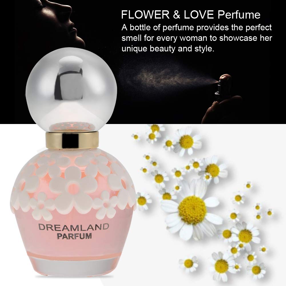 30ml Fantastic Female Original Eau de Toilette Perfume Spray Atomizer Perfume Bottle Flower Fruit Fragrance (Pink)