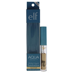 e.l.f. Aqua Beauty Molten Liquid Eyeshadow - Liquid Gold for Women 0.09 oz Eyeshadow