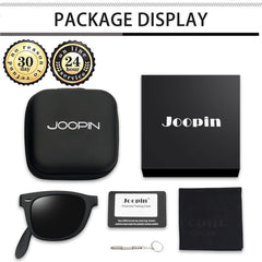 Joopin Folding Sunglasses for Men Women UV400 Protection Easy Carry Foldable Sunglasses for Driving Traveling