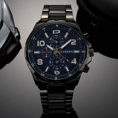CURREN Original Men's Sports Waterproof Stainless Steel Quartz Wrist Watch 8276