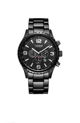 Curren Casual Watch For Men Analog Stainless Steel - 8056 - Black