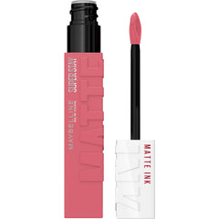 Maybelline Super Stay Matte Ink Liquid Lipstick Makeup, Long Lasting High Impact Color, Up to 16H Wear, Revolutionary, Light Mauve Pink, 1 Count