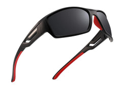 PUKCLAR Polarized Sports Sunglasses for Men Women Driving Sunglasses Cycling Running Fishing Goggles Unbreakable Frame