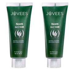 Jovees Natural Neem Face Wash (120ml) (pack of 2)