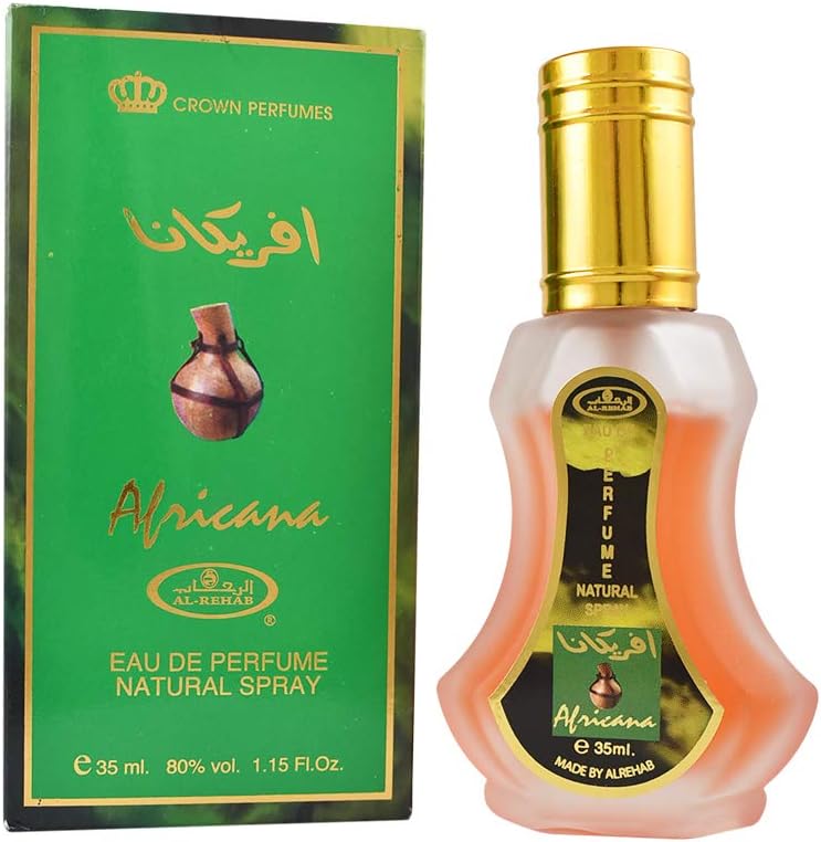Al-Rehab Africana - Eau De Parfum Natural Spray (35ml)