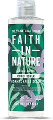Faith in Nature | 400 ml | Stimulating Conditioner | Rosemary for Normal Hair & Scalp | 99.5% Natural Origin | With Organic Rosemary, Nettle & Chamomile | Vegan & Cruelty-Free