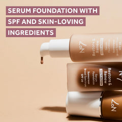 No7 Lift & Luminate Triple Action Serum Foundation SPF 15 - Umber, 1 Fl Oz