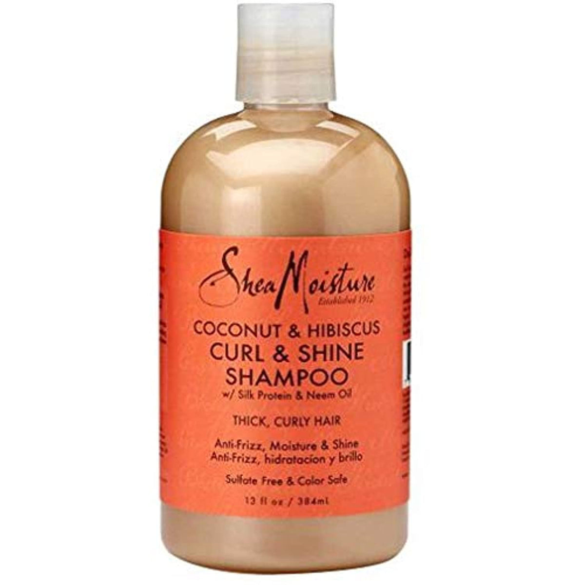 Shea Moisture ORGANIC Coconut & Hibicus Curl & Shine Shampoo