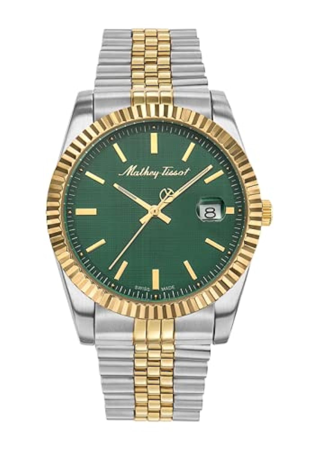 Mathey-Tissot Analog Black Dial Men's Watch - Green