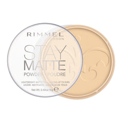 Rimmel London, Stay Matte Pressed Powder, 01 Transparent, 14 g