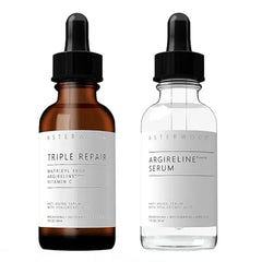 Asterwood Triple Repair Matrixyl 3000 1 oz + Argireline Peptide Serum 1 oz