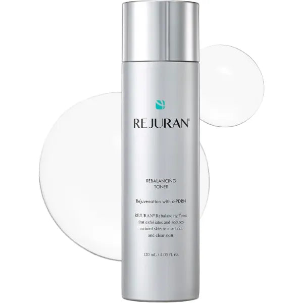 REJURAN® Rebalancing Toner, c-PDRN® – Salmon DNA Hydrating & Soothing Facial Toner for Skin Texture, Pore Care & Barrier Support with Salmon DNA. Korean Skin Care (4.05 fl oz)