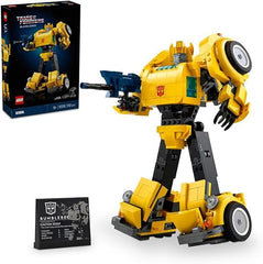 LEGO Icons Transformers Bumblebee Action Figure Building Set, Collectible Robot Model Kit for Adults to Build, Converts to Vehicle Mode, Gifts for Men, Women, Him, Her and Sci-Fi Fans 10338