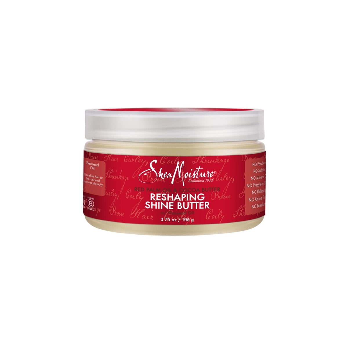 Shea Moisture Red Balm Oil & Cocoa Butter for Shine