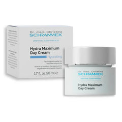 Schrammek Hydra Maximum Day Cream (1.7 fl oz) - Deep Moisture for Skin - Hyaluronic Acid - Face Moisturizer - Face Cream - Skin Care