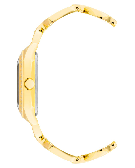 Anne Klein Women's Premium Crystal Accented Bracelet Watch