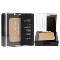 COVERGIRL Matte Ambition, All Day Powder Foundation, Light Neutral, 0.38 Ounce