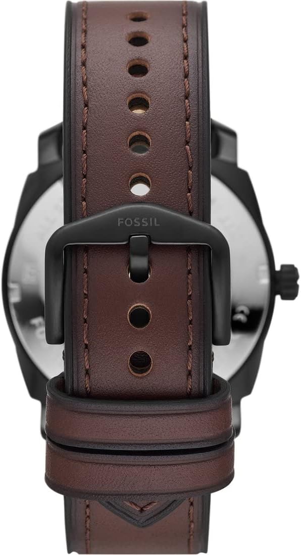 FOSSIL Machine Watch for Men, Quartz Movement with Stainless Steel or Leather Strap