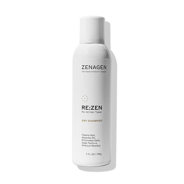 ZENAGEN Re:Zen Dry Shampoo | Cleans Hair, Absorbs Oil, Eliminates Odor, Adds Texture, No Residue, All Hair Types, 7 oz