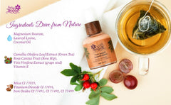 Island Goddess (Sand Sea) Waterproof Full Coverage Vegan, Cruelty-Free 3 in 1 Liquid Foundation, 1 oz. No Parabens, Gluten, Fragrance