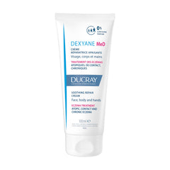 Ducray Dexyane Med Soothing Repair Cream - Treats, Repairs and Limits Atopic, Contact and Chronic Hand Eczema - Fragrance-Free - 100ml