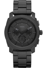 Fossil Machine Chronograph Black Stainless Steel Watch - FS6015