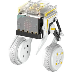 ELECFREAKS micro:bit XGO Rider Starter Kit – Programmable Self-Balancing Two-Wheeled Bipedal Robot | MakeCode Programming, Built-in IMU, Brushless Motors, All-Metal Servos, Open Python Protocol (Without micro:bit)
