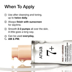 ANUA 7 RICE CERAMIDE HYDRATING BARRIER SERUM