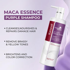 Karseell Purple Shampoo For Blonde Silver Gray Highlighted Hair 500ml