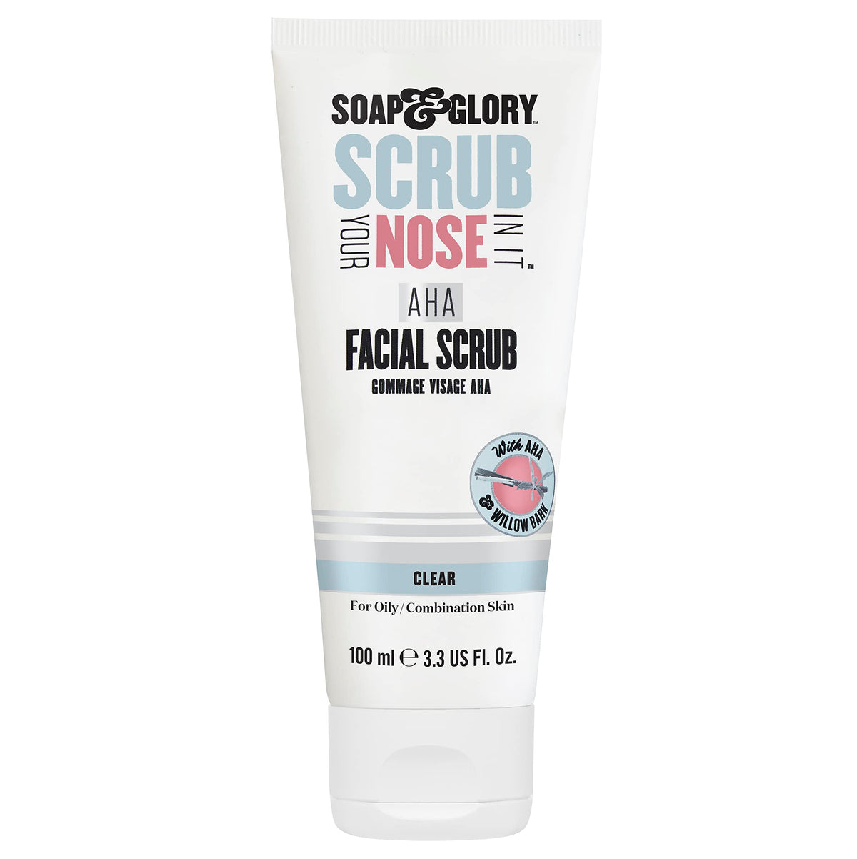 Soap & Glory Scrub Your Nose AHA In It Facial Scrub Pore Refining Formula - 150ml