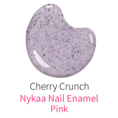 NYKAA Cookie Crumble Nail Enamel Polish with long lasting colour, rich pigment, one stroke application 9ml (Cherry Crunch 190)