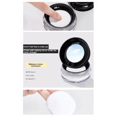 Matte Face Powder | Matte Pressed Finishing Powder,Clarifying Matte Pressed Setting Powder, Oil Control, Long Lasting, Lightweight Setting Powder Cover Fine Lines & Imperfections, Makes