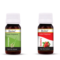 Devinez Lemongrass + Strawberry Cooler Perfume, 60ml Each