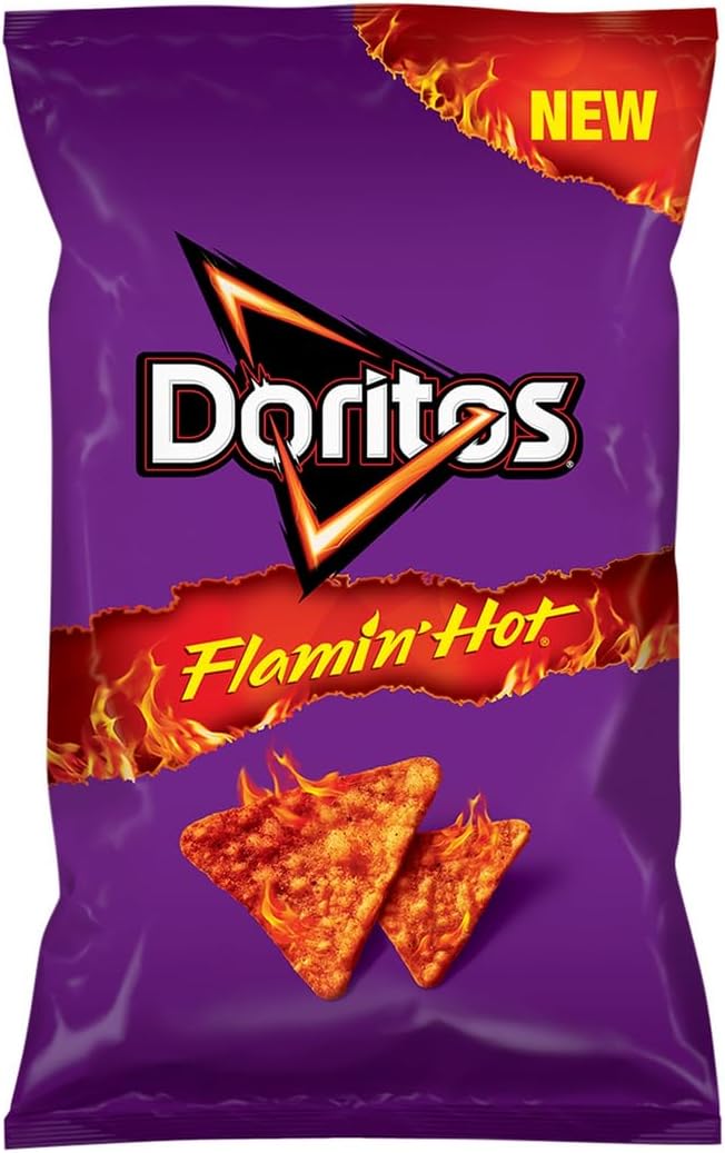 Doritos Flaming Hot Tortilla Chips - 44g