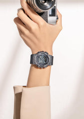 G-Shock Casio GM-S110B-8AJF [ Analog Combination Model 110 Series Compact and Thin Model Rubber Band] Watch Shipped from Japan Oct 2022 Model, gray