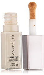 Cover FX Power Play Concealer: Crease-Proof, Transfer-Proof Concealer Provide 16-hour Full Coverage with Powerful Pollution Defense- N Fair 1, 0.33 Fl Oz