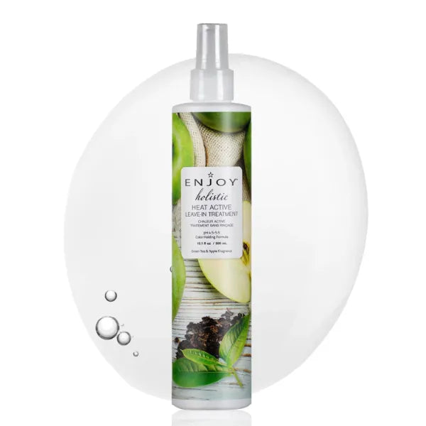 Enjoy Holistic Heat Active Leave-In Treatment - Thermal Protectant & H ...