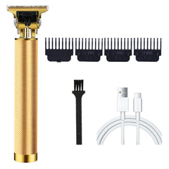 Arabest Hair Trimmer, Hair Clippers for Men, Low Noise Cordless T-Blade Electric Hair Clippers, Metal Body Cutting Grooming Beard Shaver Barbershop Professional, USB Rechargeable