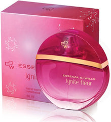 Essenza Di Wills Ignite Fleur Luxury Eau De Toilette for Women, 60 ml