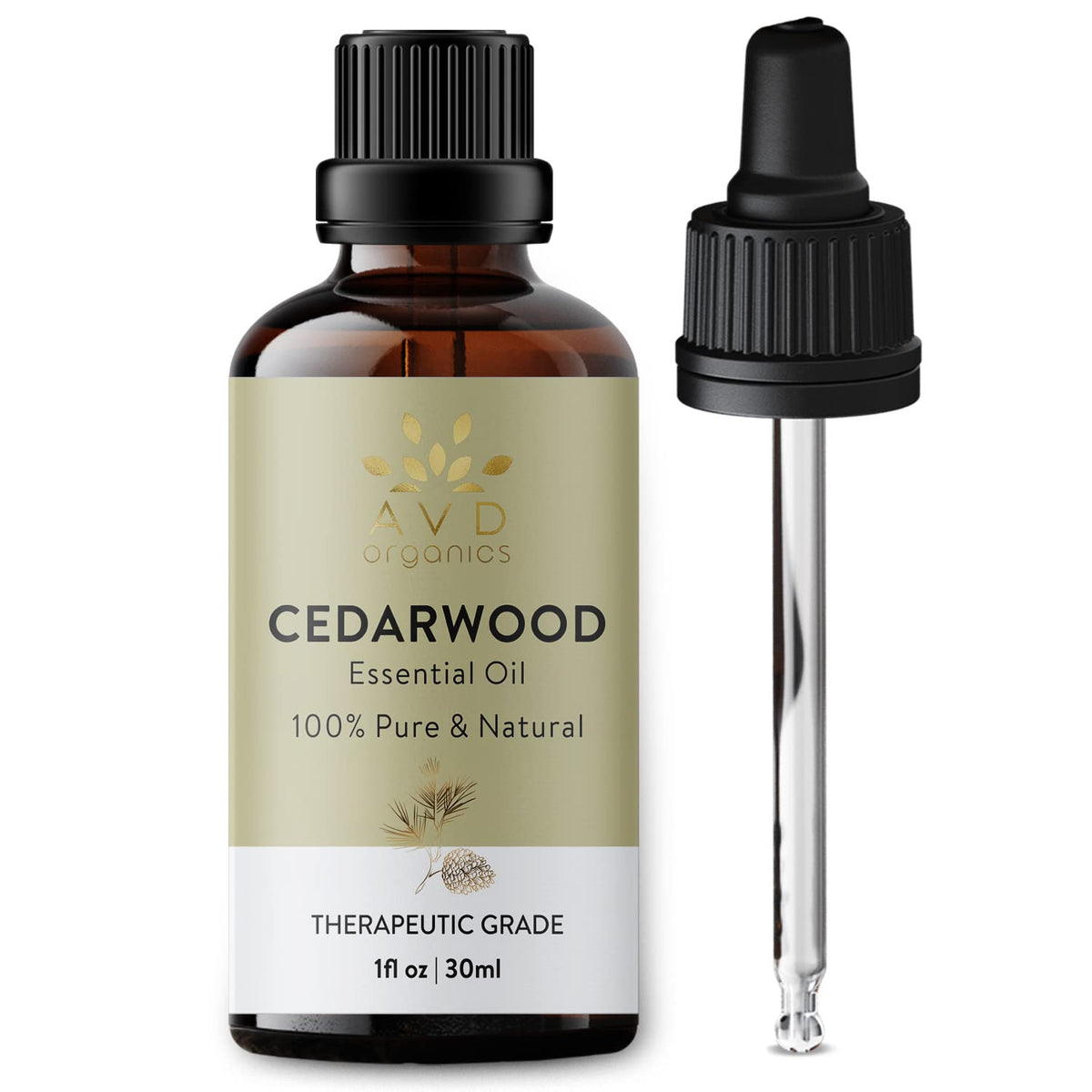 Cedarwood Essential Oil 30 ml| for Skin and Focus | Woody and Earthy Aroma for Clarity | Diffuser Fragrance Oil Soaps Candles |1 fl. Oz