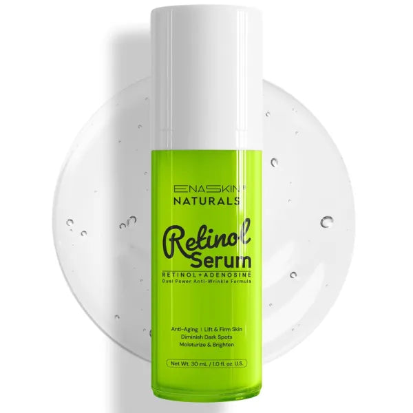 Enaskin Naturals Retinol Anti-Wrinkle Serum for Face, Moisturizing Serum, hydrating, anti-aging serum for all skin types - 30ml
