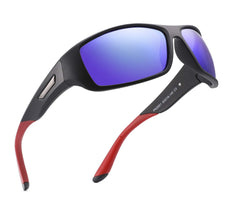 PUKCLAR Polarized Sports Sunglasses for Men Women Running Cycling Fishing Driving Golf TR90 Frame