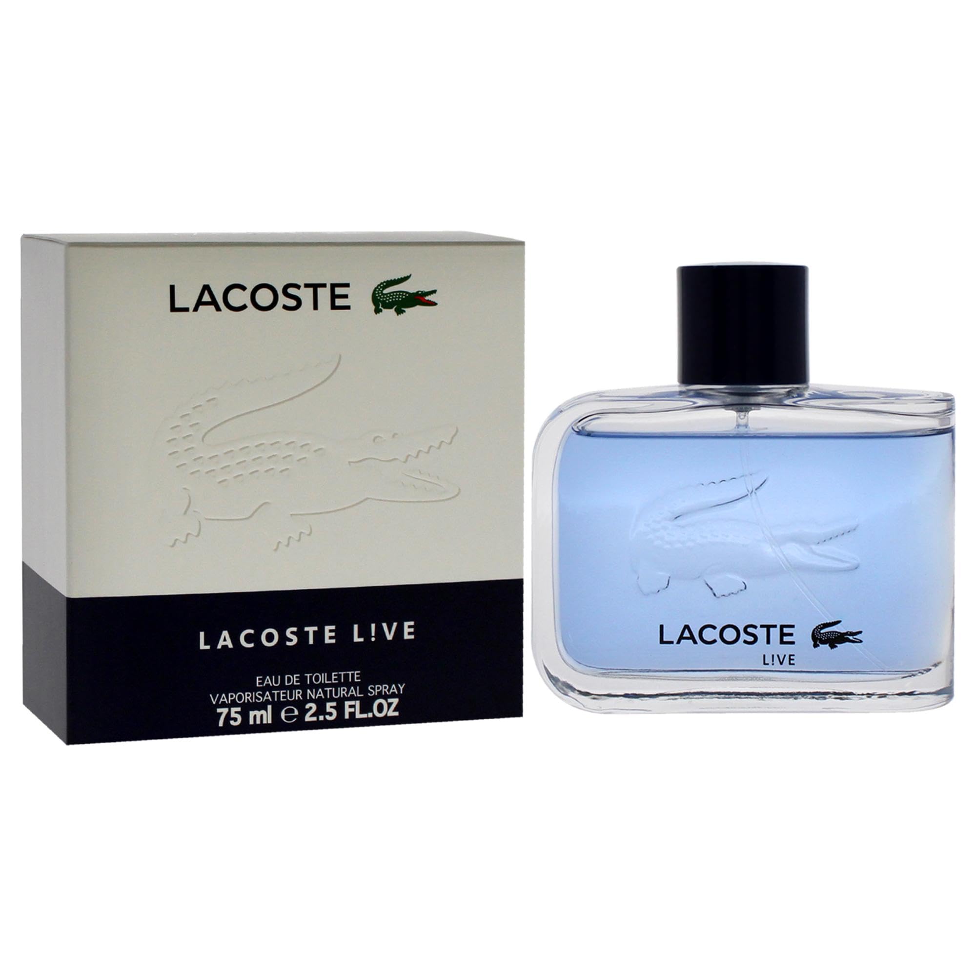 Lacoste Live Eau De Toilette for Men 75 ml