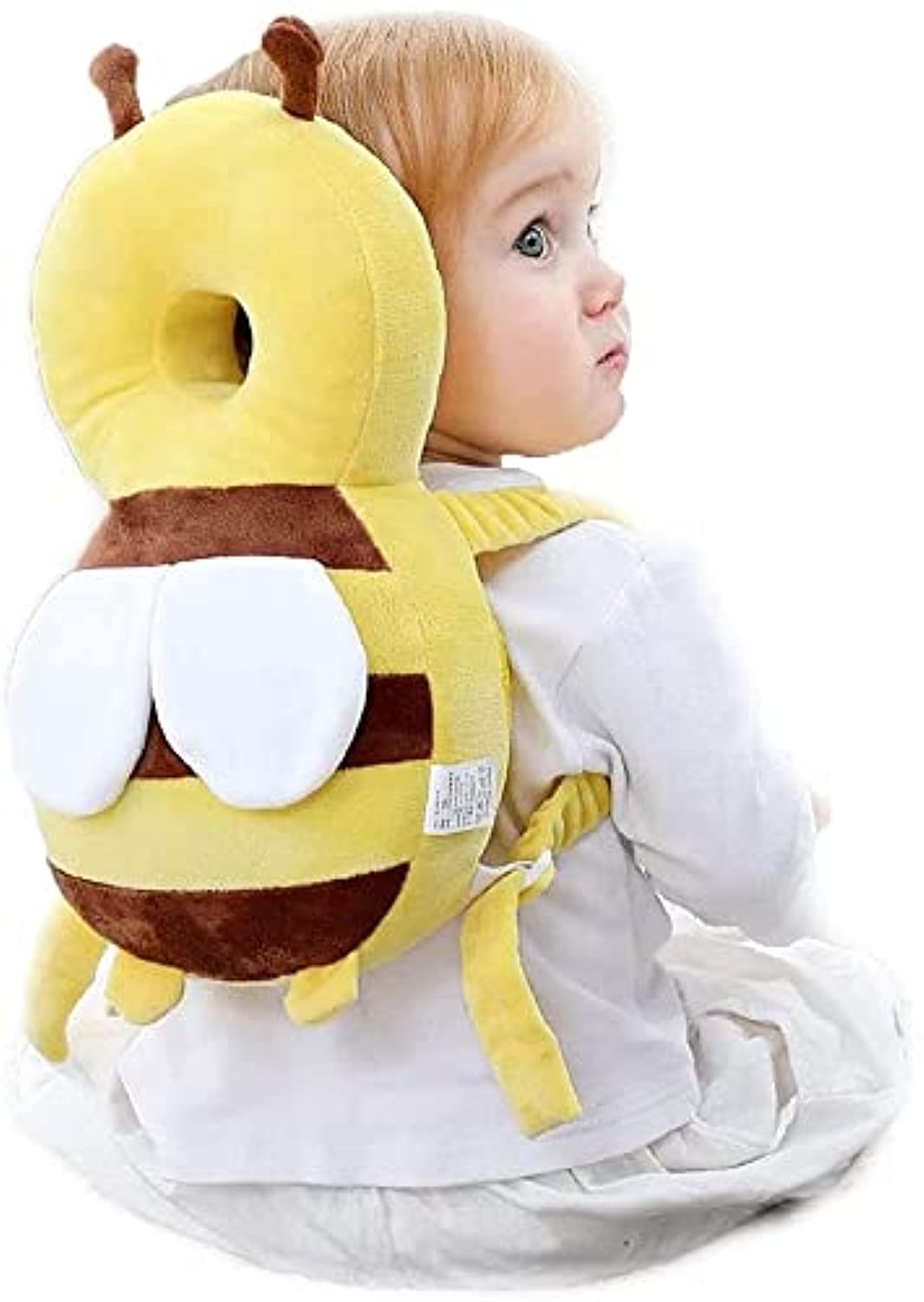 Colourful Shopping Baby Anti Falling Pillow Head Protector Cushion Backpack,Toddler Baby Walking Head Protection Safety Pads, Adjustable Infant Cushion Backpack for Baby Walkers, Age 5-26 Month