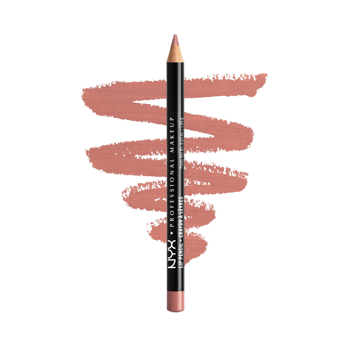 NYX PROFESSIONAL MAKEUP Slim Lip Pencil, Nude Pink 58