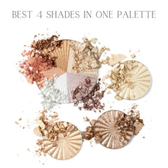 Daroge Glow Up Makeup Highlighter Palette - 22G/0.82OZ