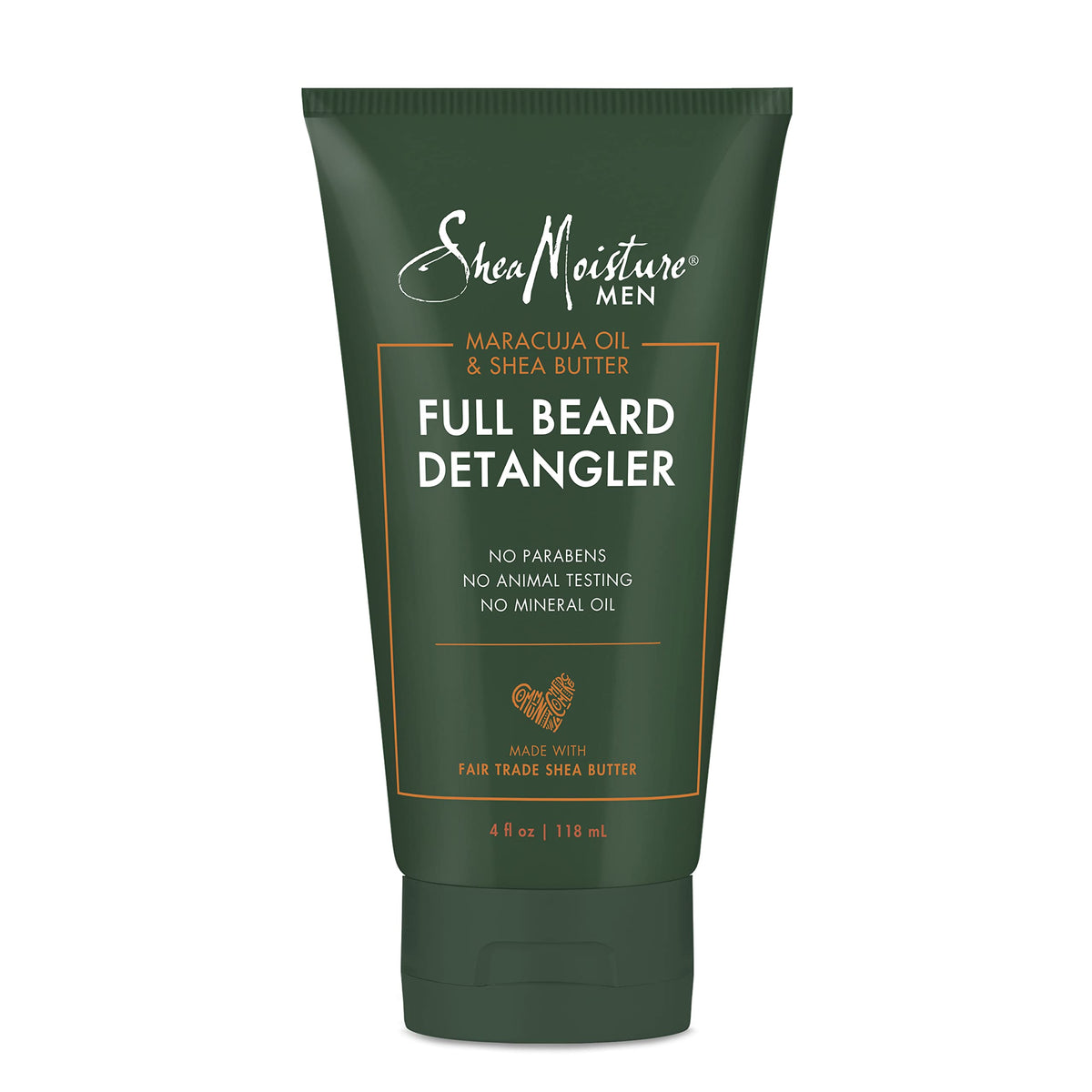 Shea Moisture Maracuja Oil And Shea Butter Beard Detangler Soften Hair And Ease Out Knots For Men, 118.29 ml