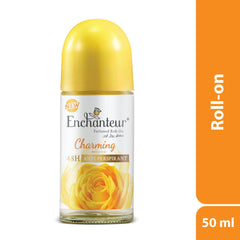 EnchantEUr Charming Roll On, 48 Hr Odour Protection, Anti-Perspirant, 50ml